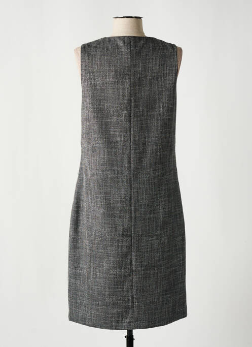 Robe mi-longue gris FRANCE RIVOIRE pour femme