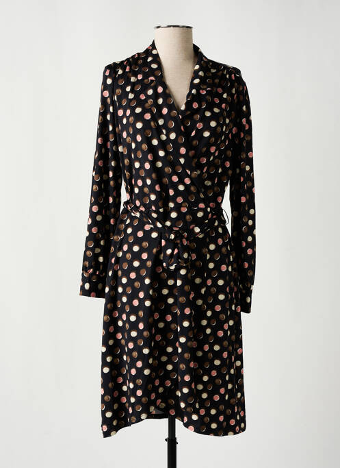 Robe mi-longue noir K-DESIGN pour femme