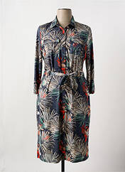 Robe mi-longue gris K-DESIGN pour femme seconde vue