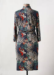 Robe mi-longue gris K-DESIGN pour femme seconde vue