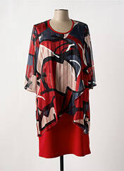 Robe mi-longue rouge GREGORY PAT pour femme seconde vue