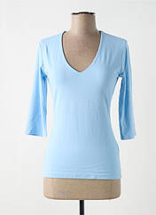 Top bleu RENDEZ-VOUS pour femme seconde vue