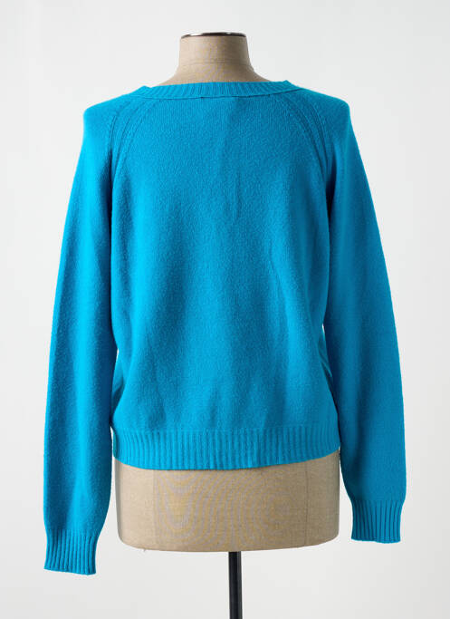 Gilet manches longues bleu L'ATELIER D'ANNA pour femme