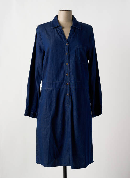 Robe mi-longue bleu AGATHE & LOUISE pour femme