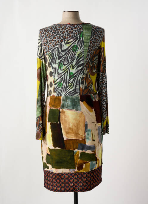 Robe pull marron OLIVIER PHILIPS pour femme