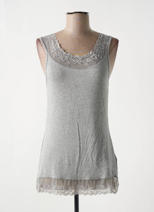 Top gris CREAM pour femme