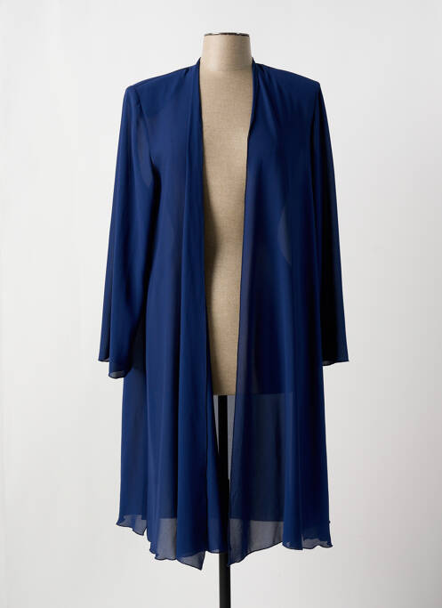 Veste casual bleu GEORGEDÉ pour femme