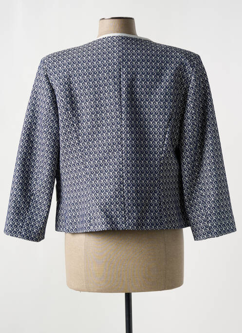 Veste chic bleu ESTEL COLLECTION pour femme