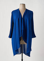 Gilet manches longues bleu TINTA STYLE pour femme seconde vue