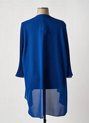 Gilet manches longues bleu TINTA STYLE pour femme seconde vue