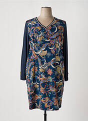 Robe mi-longue bleu PAUSE CAFE pour femme seconde vue