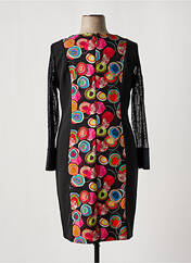 Robe mi-longue noir PAUSE CAFE pour femme seconde vue