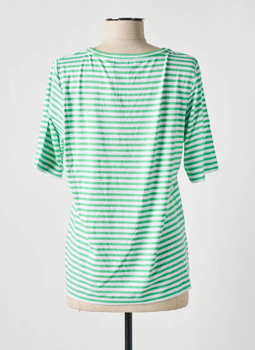 T-shirt coupe droite manches courtes vert RABE femme