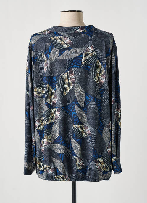 Blouse bleu K-DESIGN pour femme