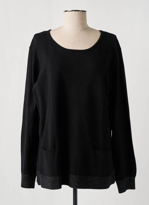 Pull noir MARINA V pour femme