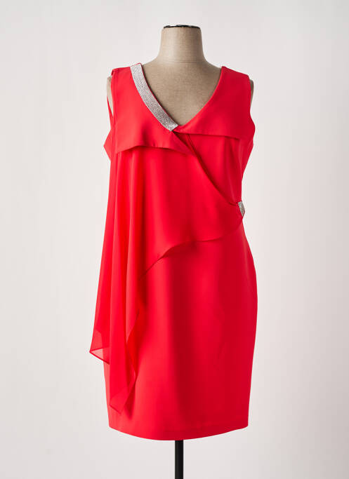Robe mi-longue rouge MATHIEU PARIS pour femme