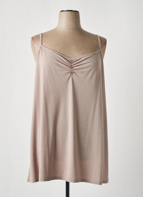 Top marron MELLEM pour femme