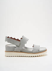 Sandales/Nu pieds gris HOMERS pour femme seconde vue