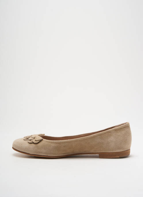 Ballerines beige HOMERS pour femme