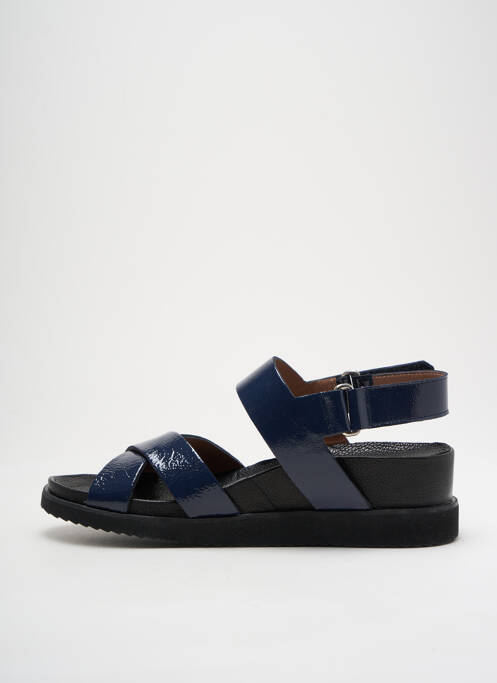 Sandales/Nu pieds bleu HOMERS pour femme