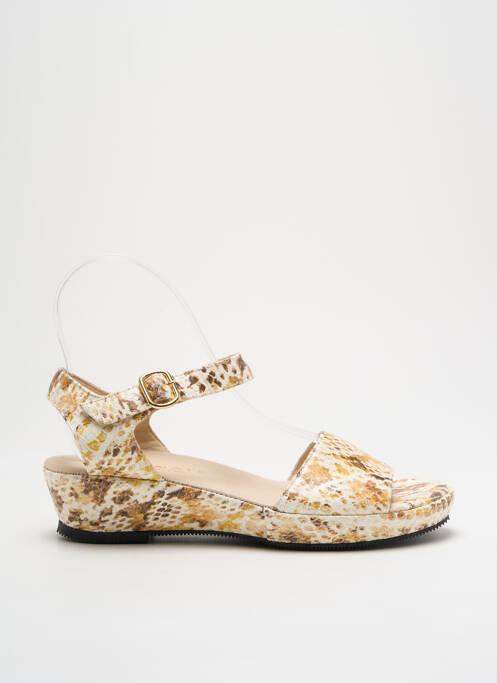 Sandales/Nu pieds beige BRUNATE pour femme