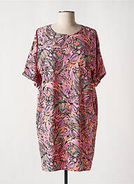 Robe courte manches courtes manches courtes rose MOLLY BRACKEN femme