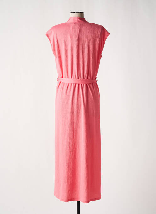 Robe longue rose GARCIA pour femme