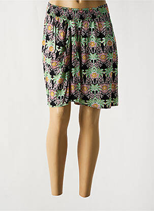 Jupe courte coupe évasée vert MOLLY BRACKEN femme