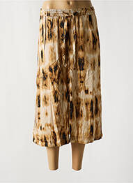 Jupe mi-longue taille haute beige CREAM femme