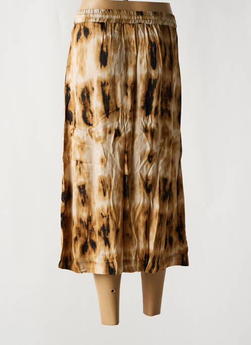 Jupe mi-longue beige CREAM pour femme