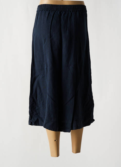 Jupe mi-longue bleu GEISHA pour femme