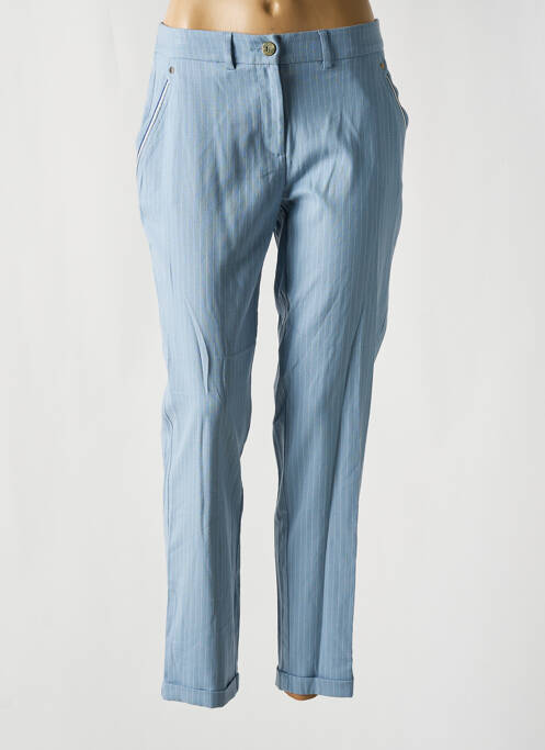 Pantalon slim bleu EVA KAYAN pour femme