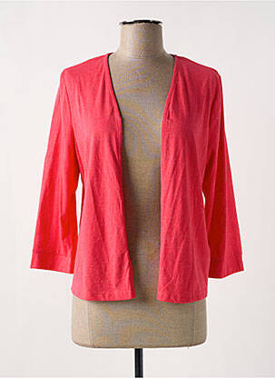 Veste casual coupe droite rose CECIL femme