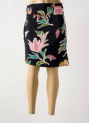 Jupe courte taille haute noir MOLLY BRACKEN femme