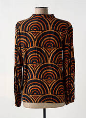 Blouse marron GEISHA pour femme seconde vue