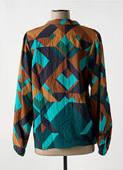 Blouse vert GEISHA pour femme seconde vue