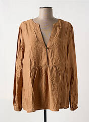 Tunique manches longues beige CREAM pour femme seconde vue