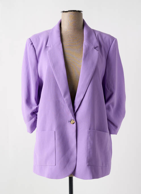 Blazer violet CREAM pour femme