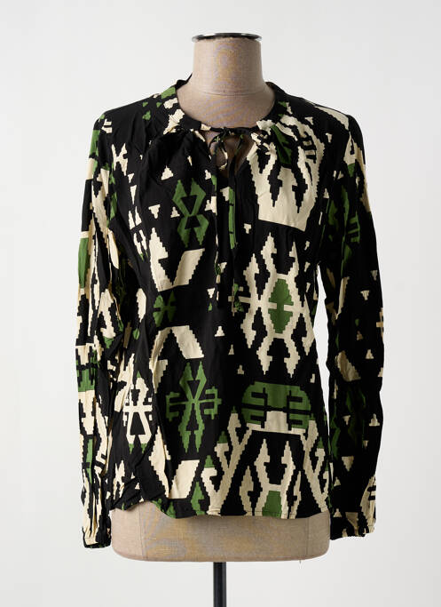 Blouse noir GEISHA pour femme
