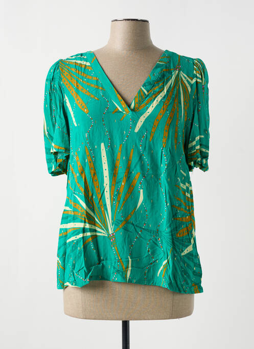 Blouse vert LOLA ESPELETA pour femme