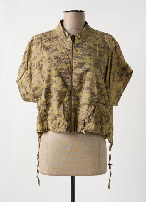 Blouson vert EVA KAYAN pour femme