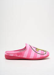 Chaussons/Pantoufles rose LA MAISON DE L'ESPADRILLE pour femme seconde vue