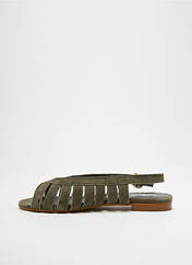 Sandales/Nu pieds vert REQINS pour femme seconde vue