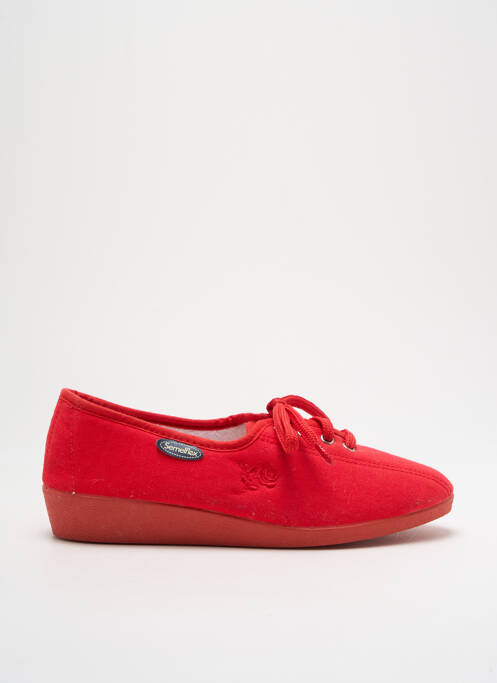 Chaussons/Pantoufles rouge SEMELFLEX pour femme