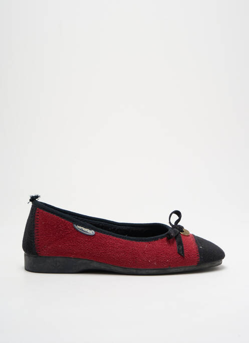 Chaussons/Pantoufles rouge SEMELFLEX pour femme