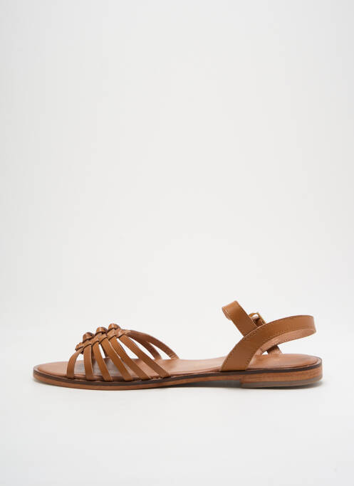 Sandales/Nu pieds marron L'ATELIER TROPÉZIEN pour femme
