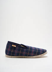 Chaussons/Pantoufles bleu LA MAISON DE L'ESPADRILLE pour homme seconde vue