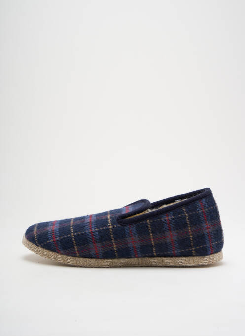 Chaussons/Pantoufles bleu LA MAISON DE L'ESPADRILLE pour homme