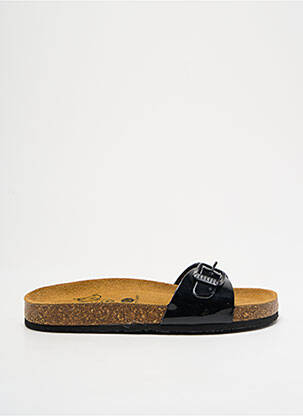 Mules/sabots fermeture boucle(s) bout ouvert noir PLAKTON fille
