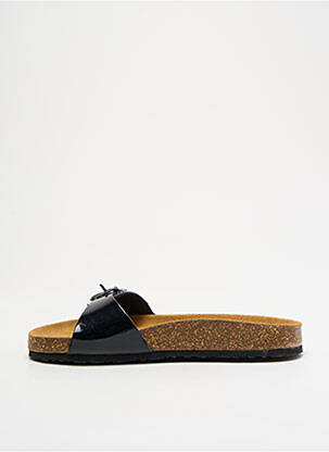 Mules/sabots fermeture boucle(s) bout ouvert noir PLAKTON fille